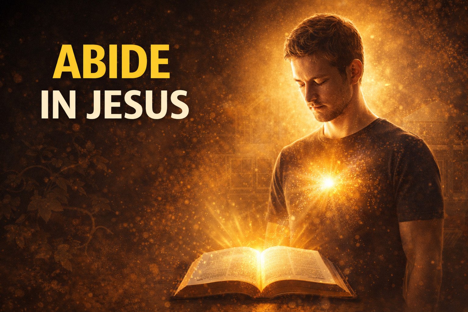 ABIDE (part 2) - Abide in Jesus