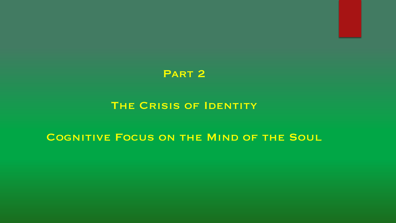 LGL Series | Pt.2 Crisis Of Identity