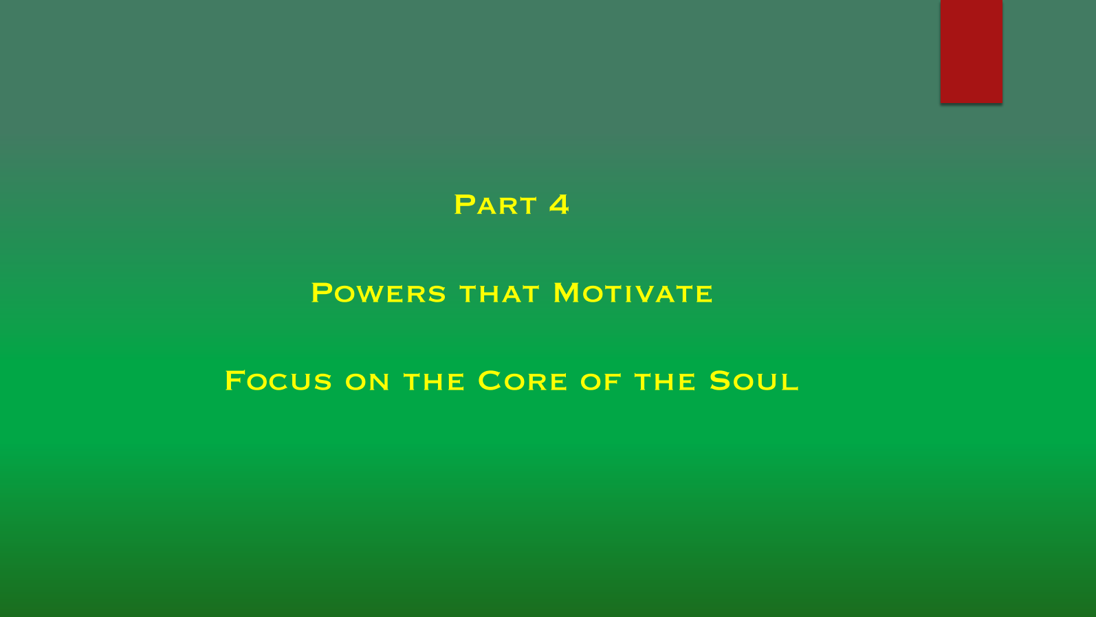 LGL Series | Pt.4 Power That Motivates